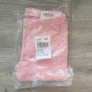 Place Pink Leggings with Gold Dots